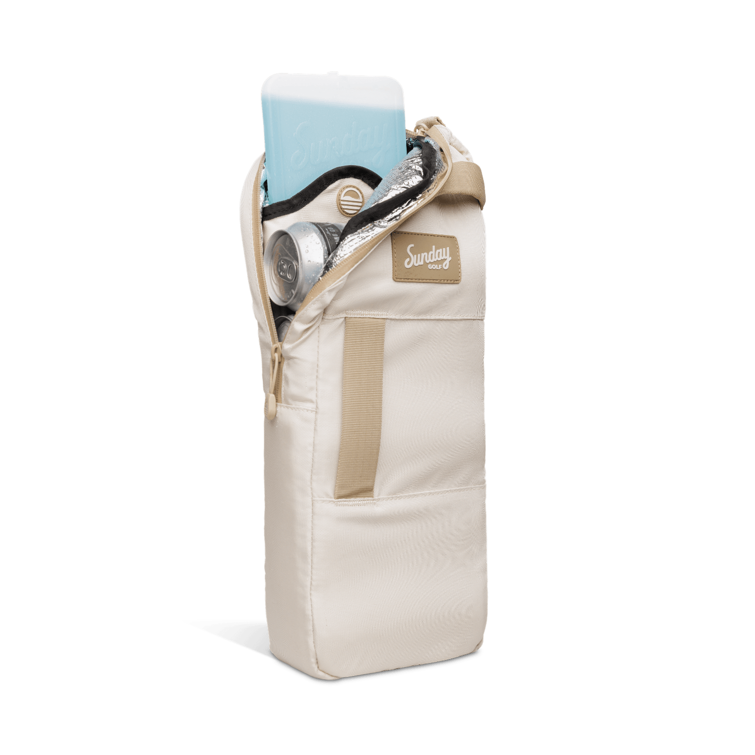Toasted Almond Cooler Bag Unzip with Icepack
