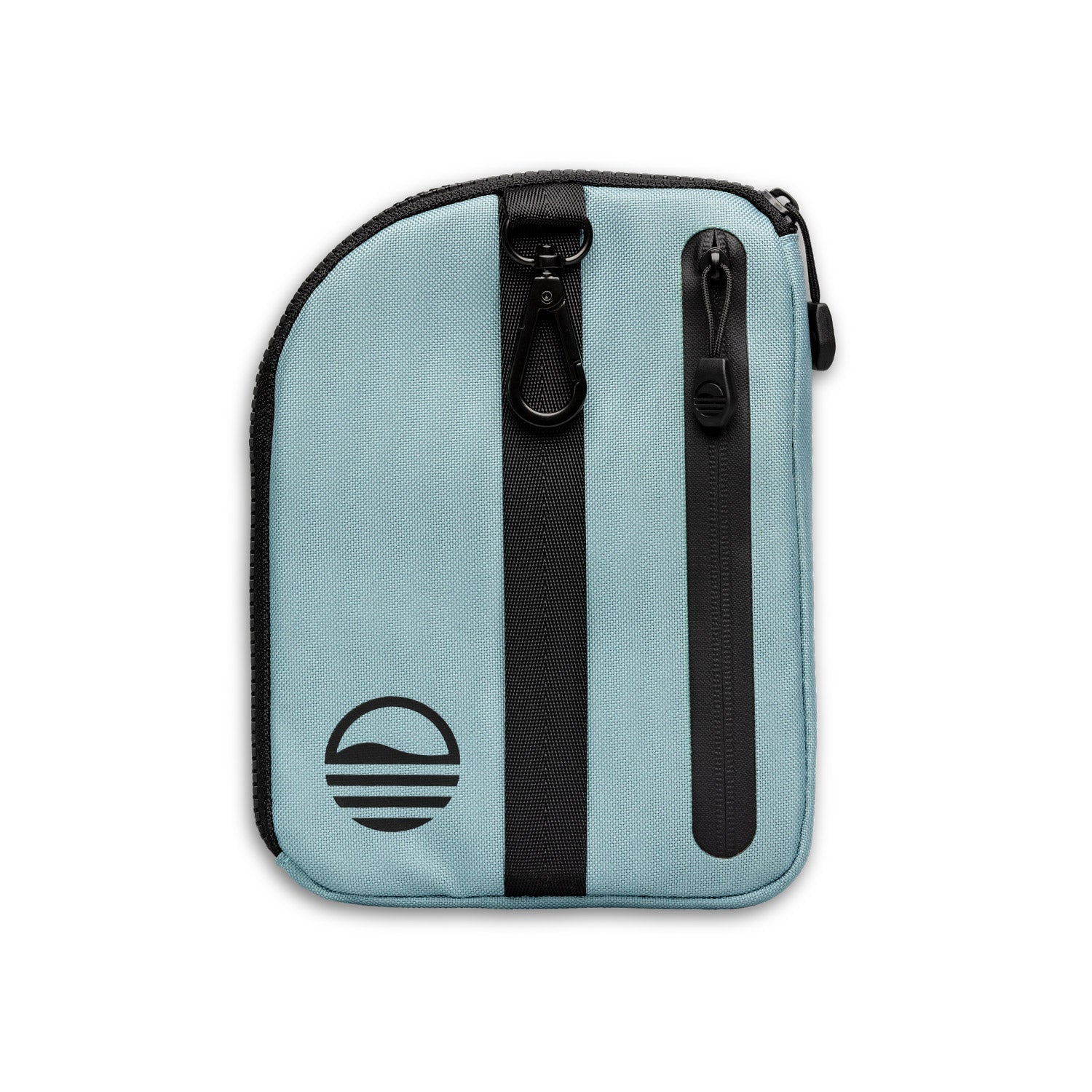 seafoam green nickel bag valuables pouch by sunday golf