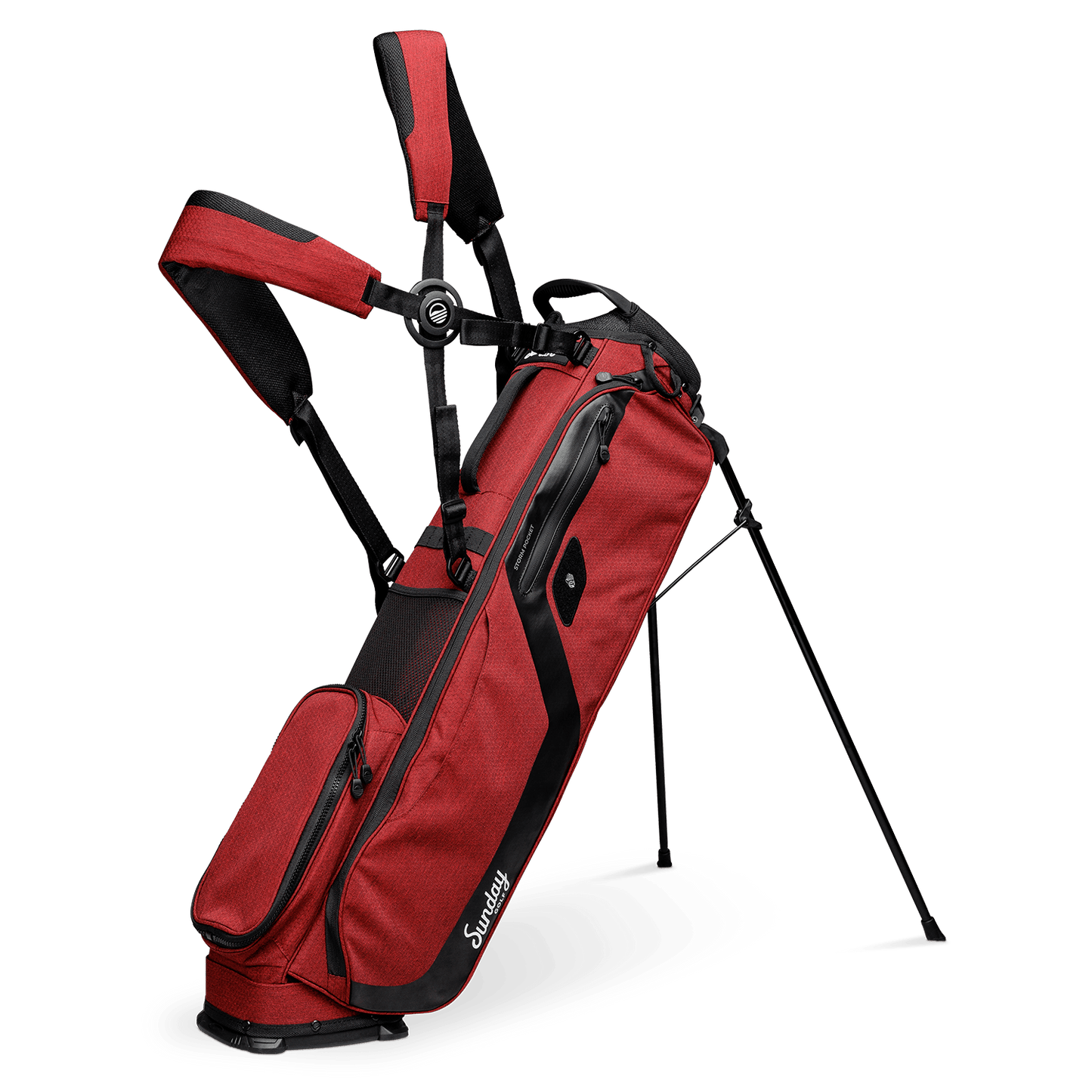 dark red burgundy el camino golf bag