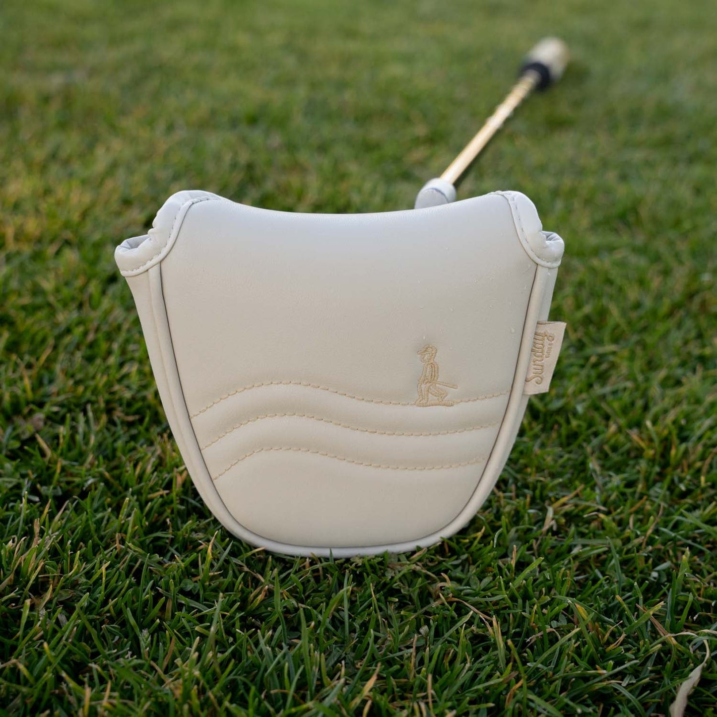 Mallet Putter Headcover | Toasted Almond