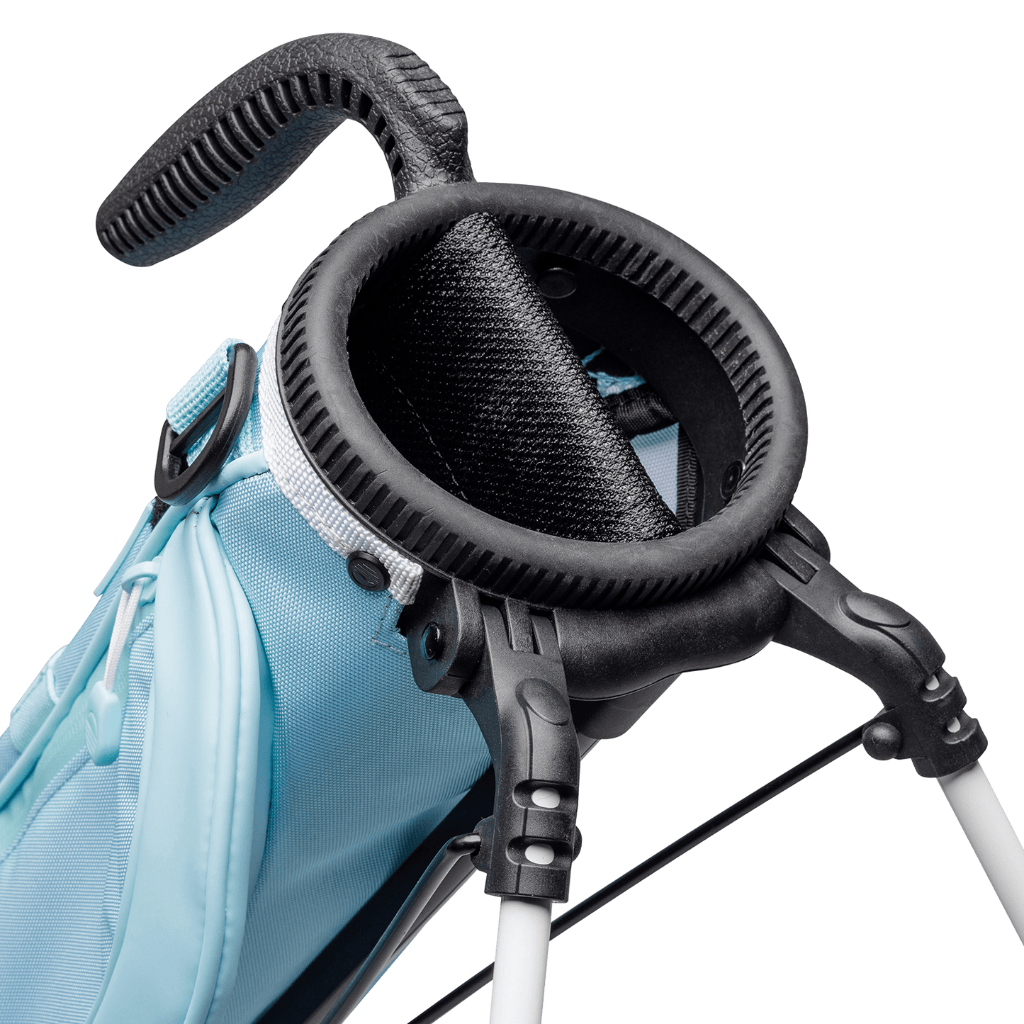 2 way divider top on baby blue loma golf bag