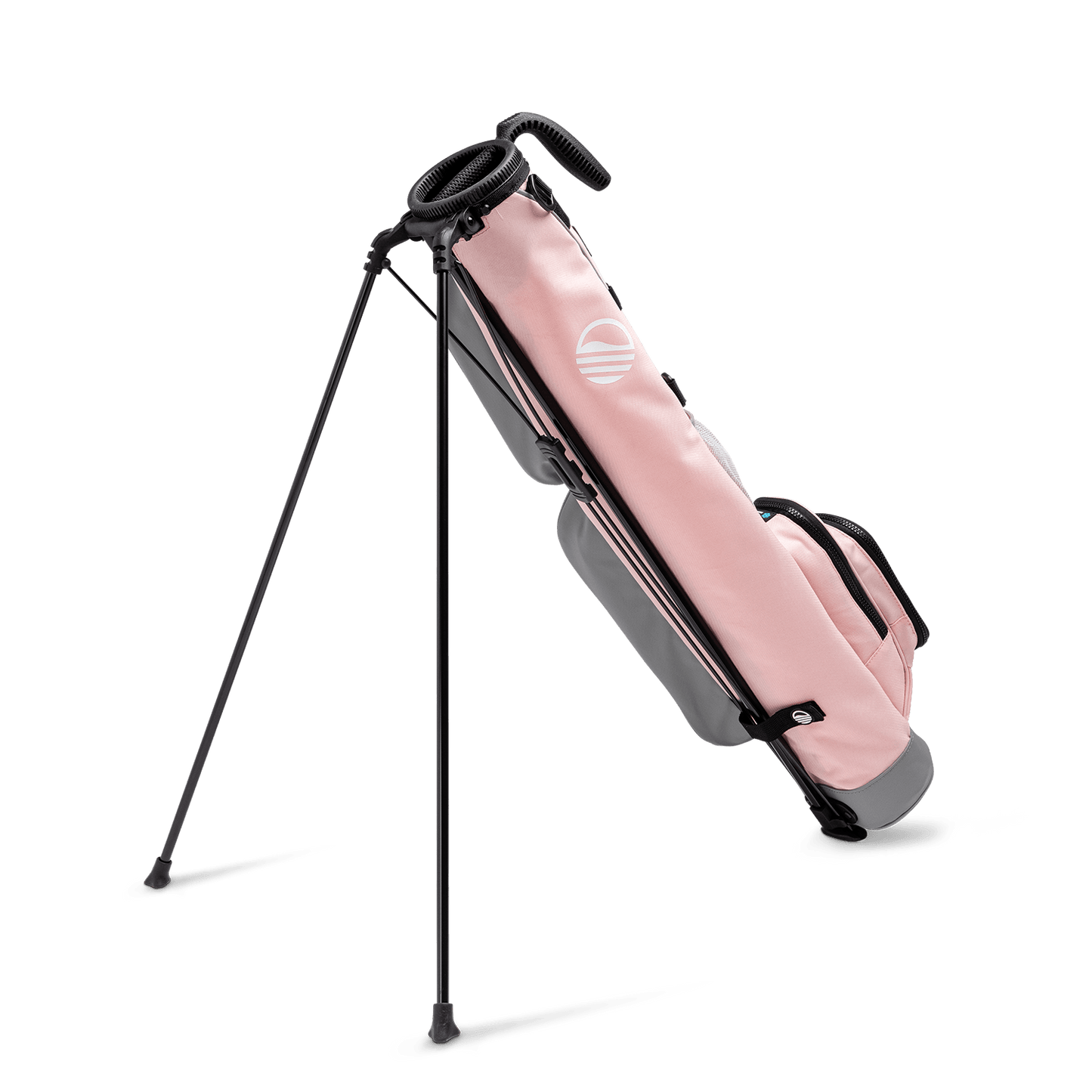 pink sunday golf loma golf bag with full size legs