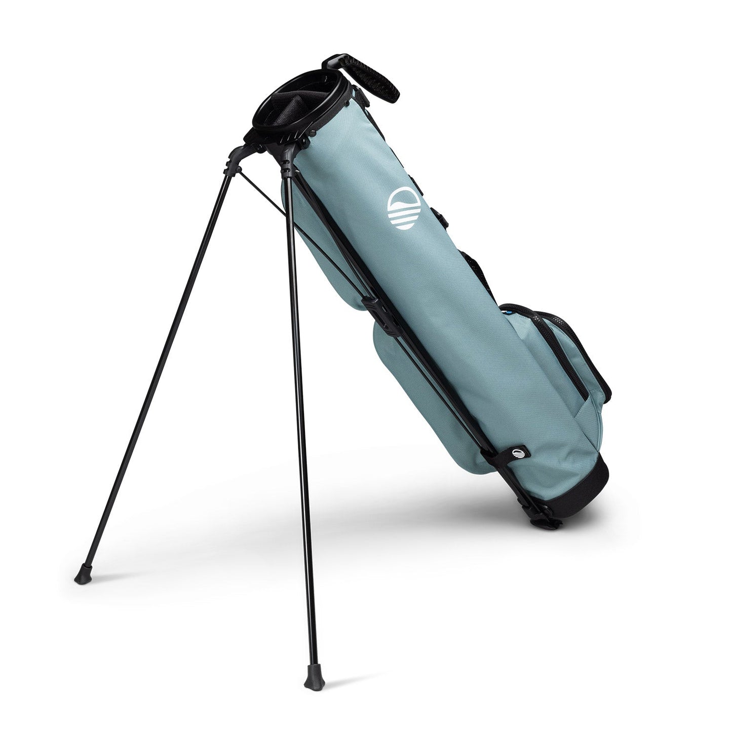 seafoam loma xl golf bag with leg stands and 3 way club divider