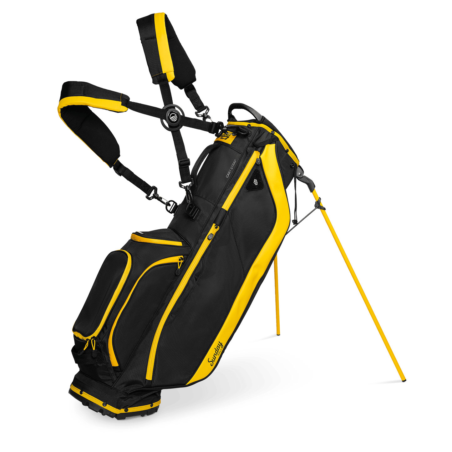 Ryder | Black & Yellow Lightweight Stand Bag