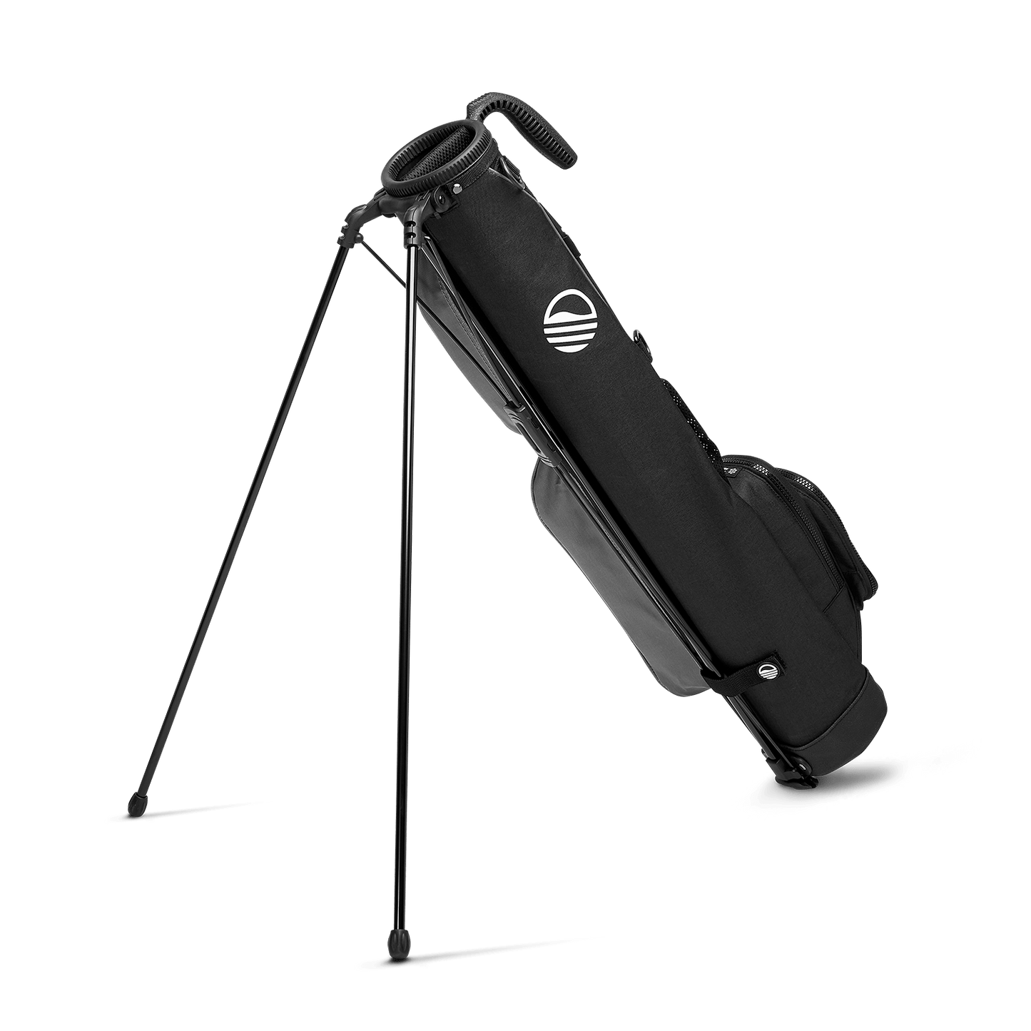 Matte Black Loma Bag with leg stands