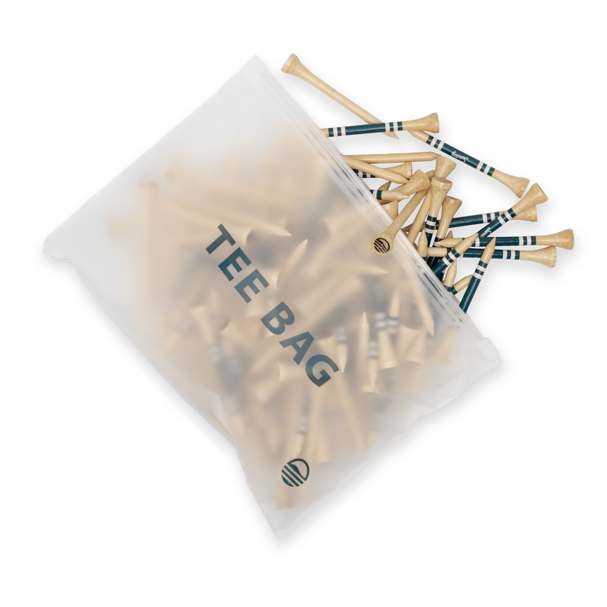 bag of bamboo golf tees