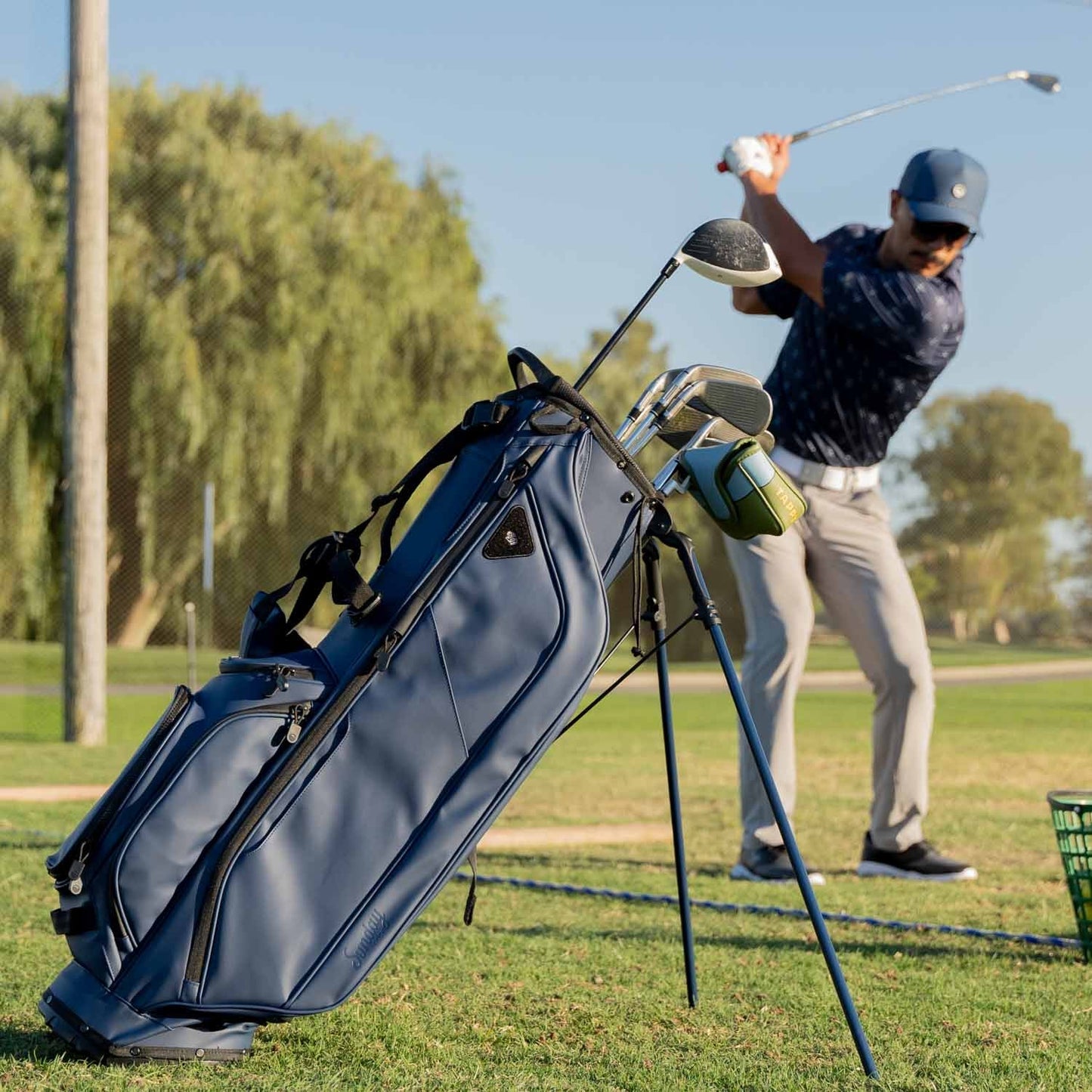 Ryder S-Class | Navy Vegan Leather