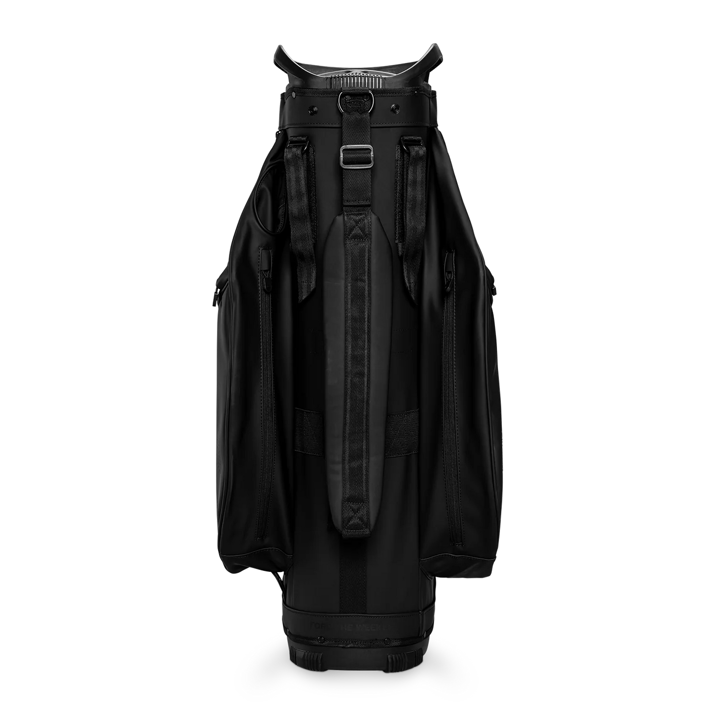 The Big Rig | Black Vegan Leather