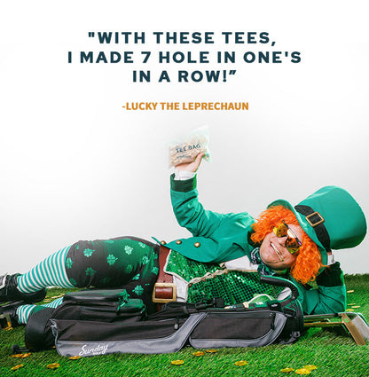 lucky golf tees