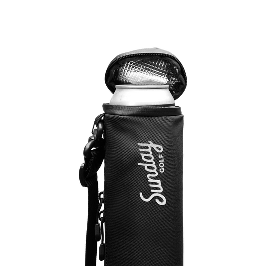 Sunday Beer Sleeve Cooler | Black