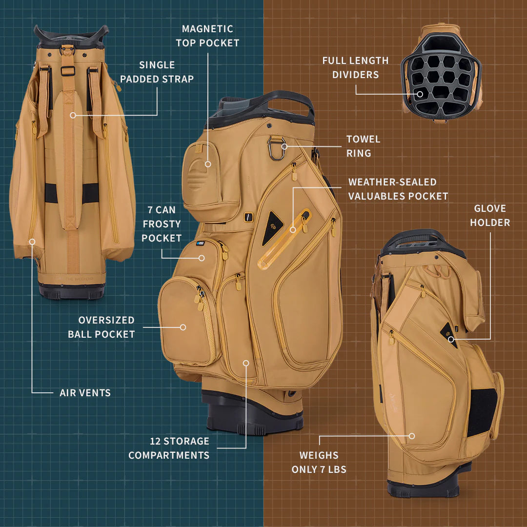 The Big Rig Cart Golf Bags | Sunday Golf Canada