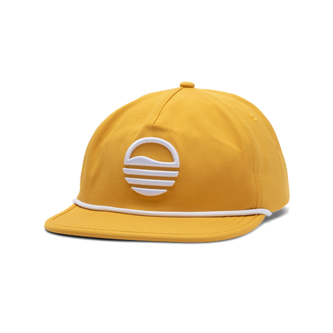 Sundaze Crushable Rope Hat | Mustard