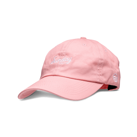 Sunday Golf Dad Hat | Coral