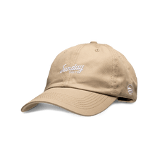 khaki dad hat for golf 