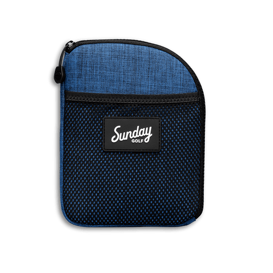 cobalt blue nickel bag by sunday golf
