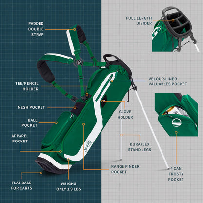 El Camino | Evergreen Mid Size Stand Bag