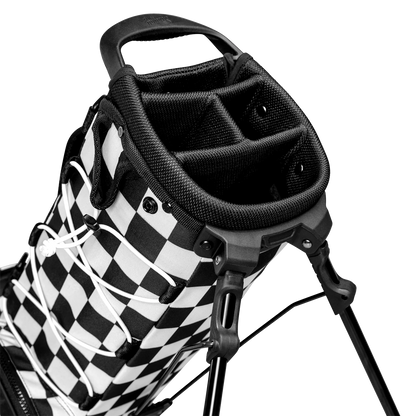 Sac de golf Recess Kids | Damier noir/blanc
