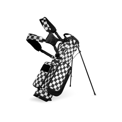 Sac de golf Recess Kids | Damier noir/blanc
