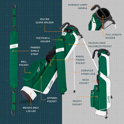 The Loma | Evergreen Par 3 Bag