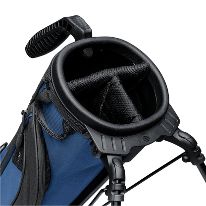 divider on cobalt blue loma xl golf bag by sunday golf