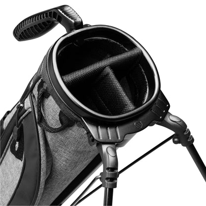 3 way club divider on the Loma Xl Bag in Gray by Sunday Golf