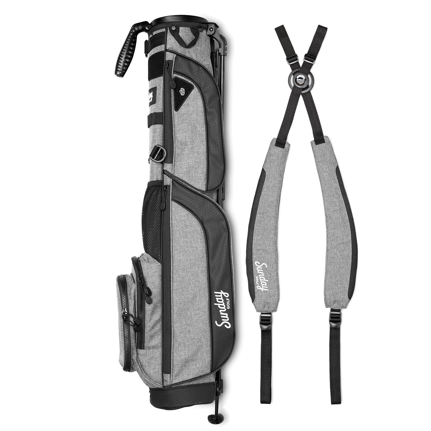loma xl golf bag side by side with double strap 
