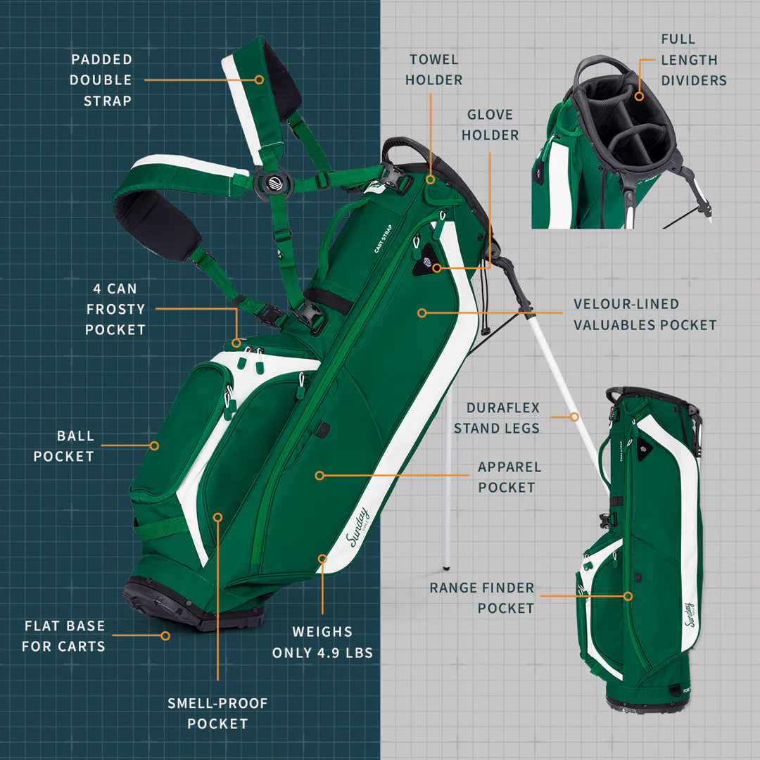 Ryder | Evergreen Full Size Stand Bag