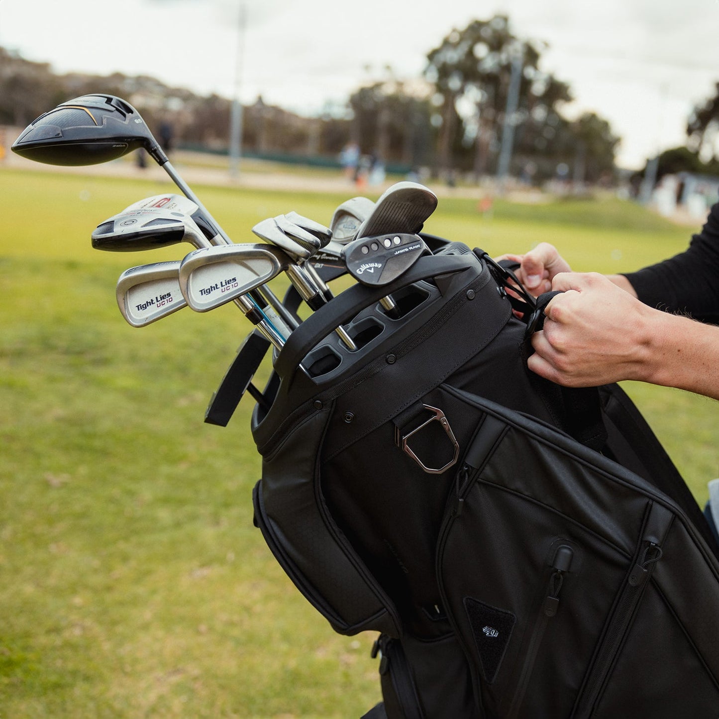 The Big Rig | Midnight Green Cart Bag