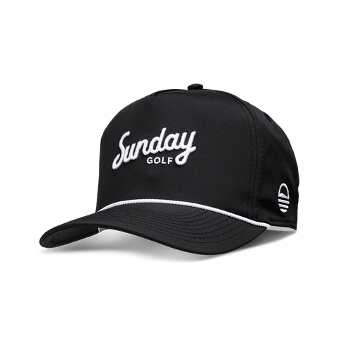 Sunday Golf Rope Hat | Black