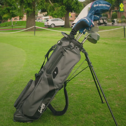 El Camino | Matte Black Walking Golf Bag