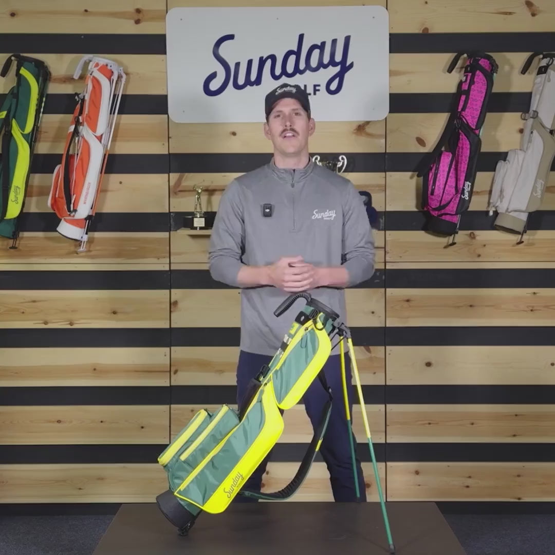 Loma Burnt Orange Par 3 Golf Bag | Sunday Golf – Sunday Golf Canada